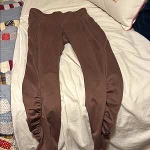 Ladies Brown Leggings